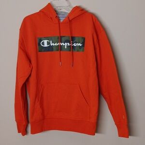 CHAMPION Powerblend Men's Hoodie,size L